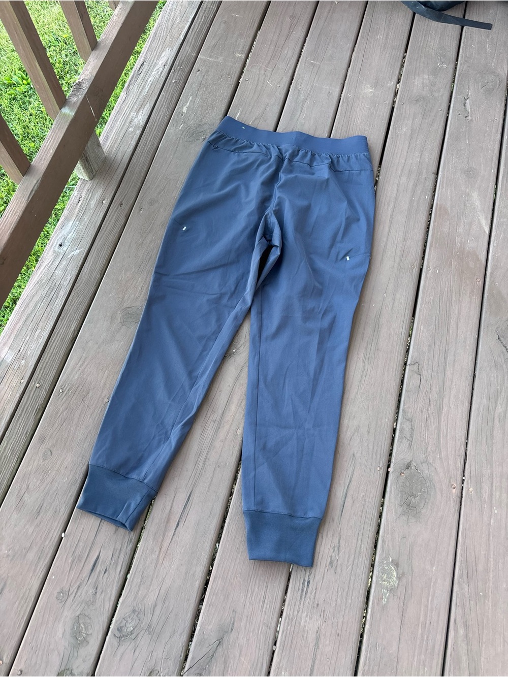 Reebok Mens Medium Navy Athletic Joggers - Picture 5 of 6